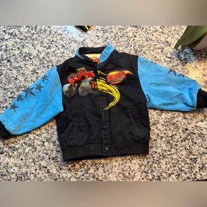 Blaze and the Monster Machines Kids Jacket - Black & Bright Blue
